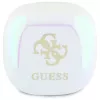 Guess 4G Printed Logo True Wireless Stereo Bluetooth Earbuds with Charging Case (White)