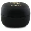 Guess GUTWSJ144ESK TWS Bluetooth ausinės su įkrovimo dėklu, juodos, su 4G atspaudu