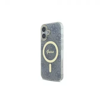 Guess GUHMP16SH4STB iPhone 16 6.1 Hardcase IML 4G MagSafe Blue