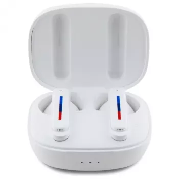 BMW BMBEMIATP20LOH True Wireless Stereo (TWS) Bluetooth 5.1 In-Ear Ausinės su Įkrovimo Dėklu - Balta