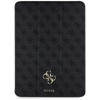 Guess GUFC13PM24PS4SGK iPad Pro 13 M4 2024 / M5 2025 Black Magnetic 4G Big Logo Folio Case
