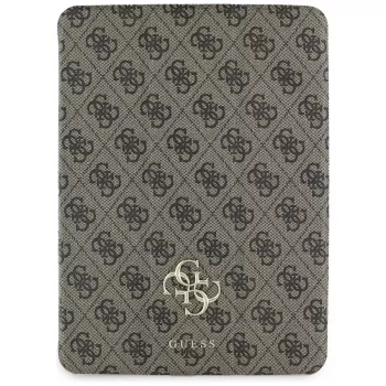 Guess GUFC11RM24PS4SGW iPad Air 11 M2 2024 / M3 2025 / M4 2026 Brown Magnetic 4G Big Logo Folio Case