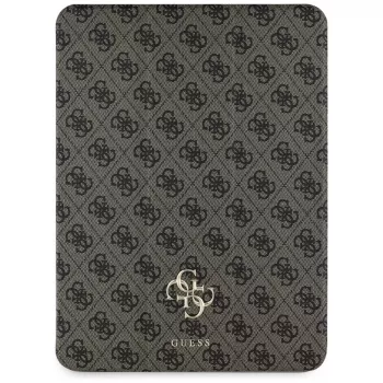 Guess GUFC13RM24PS4SGW iPad Air 13 M2 2024 / M3 2025 / M4 2026 Brown Magnetic 4G Big Logo Folio Case