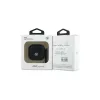 BMW BMA4SSLBK AirPods 4 Dangtelis Juoda Natūrali Oda Sidabrinis Logotipas