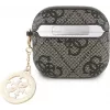 Guess 4G Strass Charm Protective Case for Apple AirPods 4, Brown