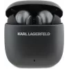 KARL LAGERFELD Metal Printed Logo TWS Earbuds su ANC/ENC - Juoda