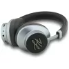 KARL LAGERFELD Grained Initials Bluetooth ANC Over-Ear ausinės juodos