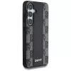 DKNY Odinis Dėklas su Šachmatų Raštu ir MagSafe Samsung Galaxy S25, Juodas