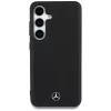 MERCEDES-BENZ Leather Debossed Lines MagSafe Case, Samsung Galaxy S25, Juoda