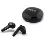 Guess Flat Classic Logo Electroplated TWS Earbuds su Įkrovimo Dėklu (Juoda)