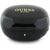 Guess Flat Classic Logo Electroplated TWS Earbuds su Įkrovimo Dėklu (Juoda)