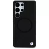 BMW Leather Half Textured MagSafe Case for Samsung Galaxy S25 Ultra Black