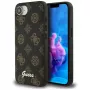 Guess Peony Script Logo MagSafe Dėklas, skirtas Apple iPhone 16e / 17e, Juodas