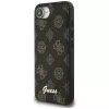 Guess Peony Script Logo MagSafe Dėklas, skirtas Apple iPhone 16e / 17e, Juodas