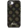 Guess Peony Script Logo MagSafe Dėklas, skirtas Apple iPhone 16e / 17e, Juodas