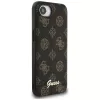 Guess Peony Script Logo MagSafe Dėklas, skirtas Apple iPhone 16e / 17e, Juodas