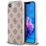 Guess Peony Script Logo MagSafe Dėklas, skirtas iPhone 16e / 17e, Rudas