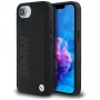 BMW Leather Hot Stamp Case for iPhone 16e / 17e Black