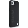 BMW Leather Hot Stamp Case for iPhone 16e / 17e Black