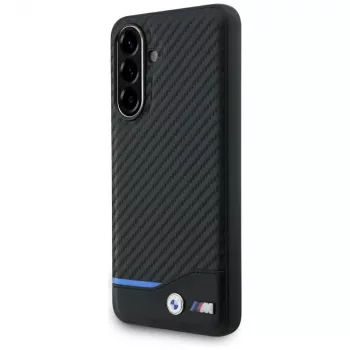 BMW M dėklas Samsung Galaxy A56, anglies pluoštas, juodas