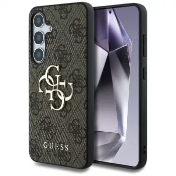 Guess Big 4G Logo Classic Logo Dėklas Samsung Galaxy S25+ (Ruda)