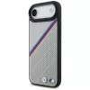 BMW M Tricolor metalinio logotipo MagSafe dėklas Apple iPhone Air, pilkas