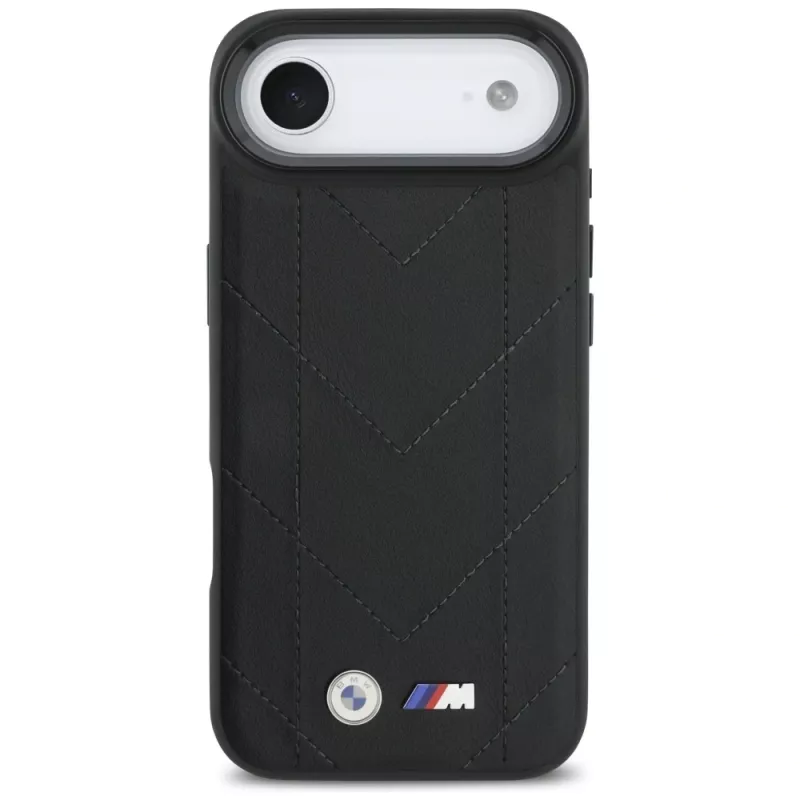 BMW M Quilted Logo MagSafe dėklas, skirtas Apple iPhone Air, juodas