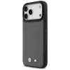 BMW M Quilted Logo MagSafe Case for iPhone 17 Pro Max Anthracite