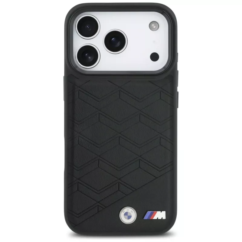 BMW M Shape Logo MagSafe dėklas, skirtas Apple iPhone 17 Pro, juodas