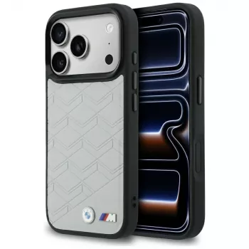 BMW M Shape Logo MagSafe Dėklas, skirtas iPhone 17 Pro Max, Pilka