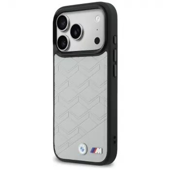 BMW M Shape Logo MagSafe Dėklas, skirtas iPhone 17 Pro Max, Pilka