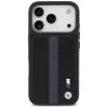BMW M Perforated Stripe Logo MagSafe Case, skirtas iPhone 17 Pro, mėlyna