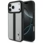 BMW M Perforated Stripe Logo MagSafe Case iPhone 17 Pro Max Grey