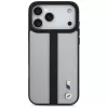 BMW M Perforated Stripe Logo MagSafe Case iPhone 17 Pro Max Grey