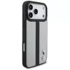 BMW M Perforated Stripe Logo MagSafe Case iPhone 17 Pro Max Grey