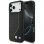 BMW M Carbon Line & Logo MagSafe dėklas, skirtas iPhone 17 Pro Max, geltonas