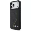 BMW M Carbon Line & Logo MagSafe dėklas, skirtas iPhone 17 Pro Max, geltonas