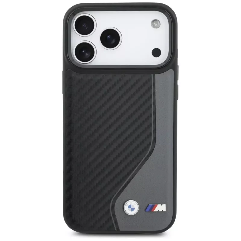 BMW M Carbon Logo MagSafe Dėklas, skirtas Apple iPhone 17 Pro Max, Antracitas
