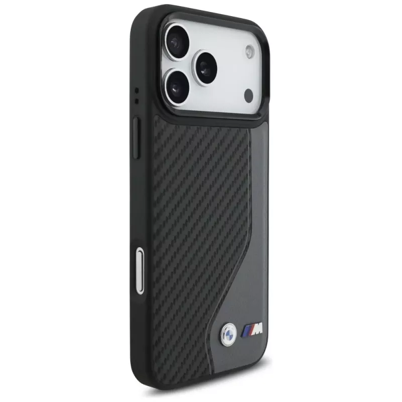 BMW M Carbon Logo MagSafe Dėklas, skirtas Apple iPhone 17 Pro Max, Antracitas