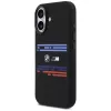 BMW M Silicon Horizontal Line MagSafe dėklas Apple iPhone 17, juodas