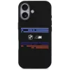 BMW M Silicon Horizontal Line MagSafe dėklas Apple iPhone 17, juodas