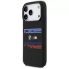 BMW M Silicon Horizontal Line MagSafe dėklas, skirtas Apple iPhone 17 Pro, juodas