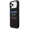 BMW M Silicon Horizontal Line MagSafe dėklas Apple iPhone 17 Pro Max, juodas