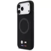 BMW M Silicon Logo MagSafe Case for iPhone 17 Pro Max Black