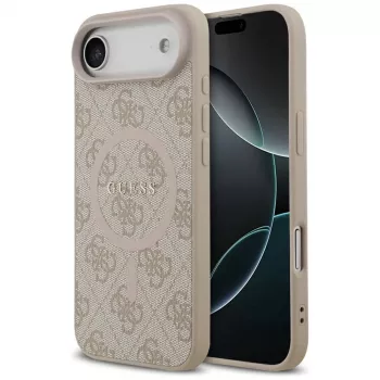 Guess 4G Ring Classic Logo MagSafe Case for iPhone Air Pink