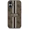 Guess 4G Printed Stripes MagSafe dėklas iPhone 17 (ruda)