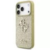 Guess Fixed Glitter Big 4G Dangtelis Apple iPhone 17 Pro, Auksinis