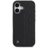 Mercedes odinis „Laurel Leaves“ MagSafe dėklas iPhone 17, juodas