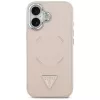 Guess Triangle Logo MagSafe Case for iPhone 17 (Pink)