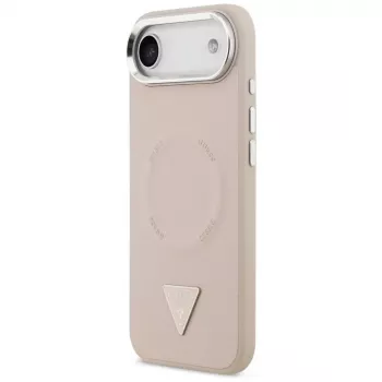 Guess Triangle Logo MagSafe Case for iPhone Air (Pink)
